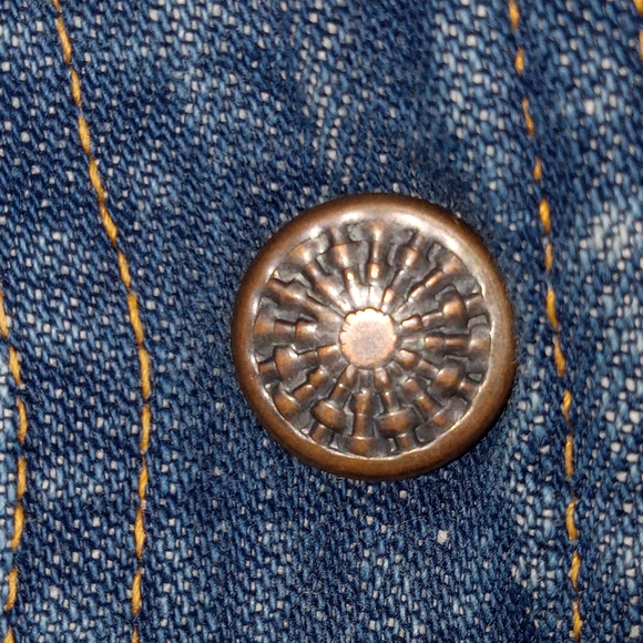 Vintage denim dress - Picture 3 of 14